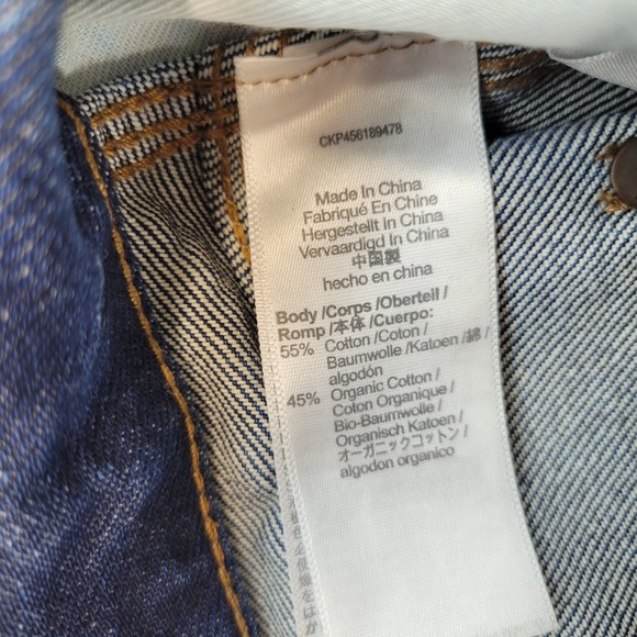 Madewell Jeans Womens 26 Perfect Vintage Jean Straight Full Length Denim - Picture 6 of 11